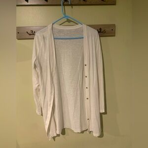 White Cardigan